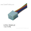 9pin car battery cable connectors